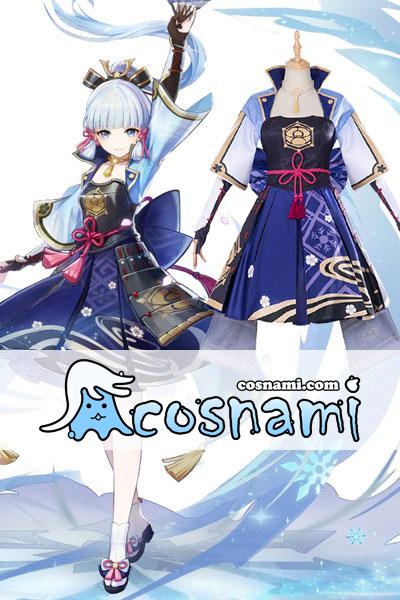 原神 Genshin 神里綾華 コスプレ衣装 コスチューム Cosplay 送料無料 フルセットコス服 高品質