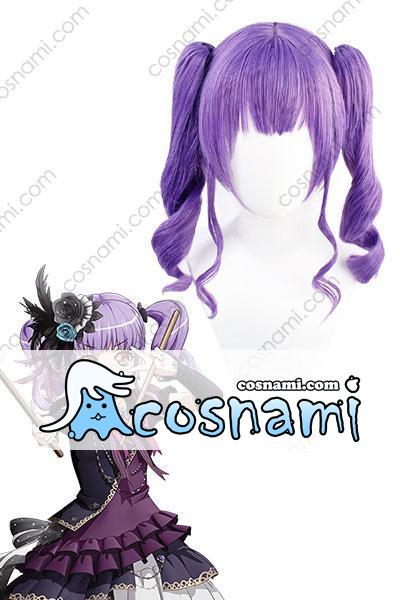 宇田川あこ コスプレウィッグ バンドリ ガルパ Bang Dream Roselia ロゼリア かつら 即納 Cosplay