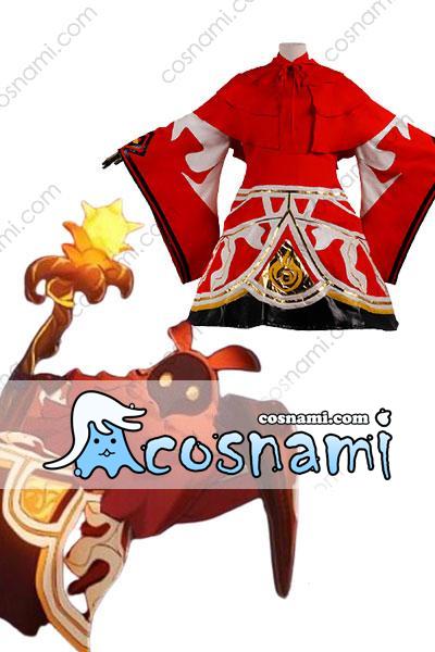 原神 アビスの魔術師 火属性 コスプレ衣装 雑魚敵 Npc コスチューム送料無料