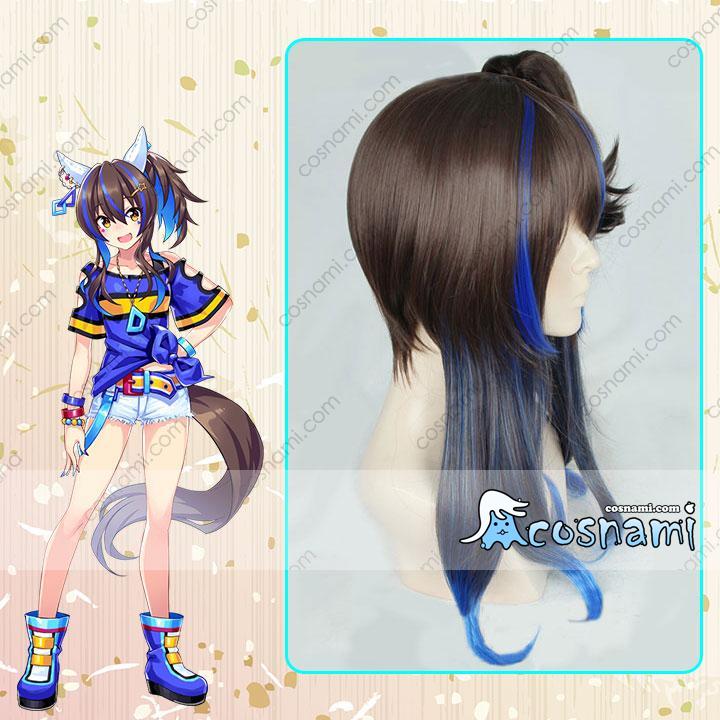 ウマ娘プリティーダービー ダイタクヘリオス コスプレウィッグ Daitaku Helios かつら 送料無料
