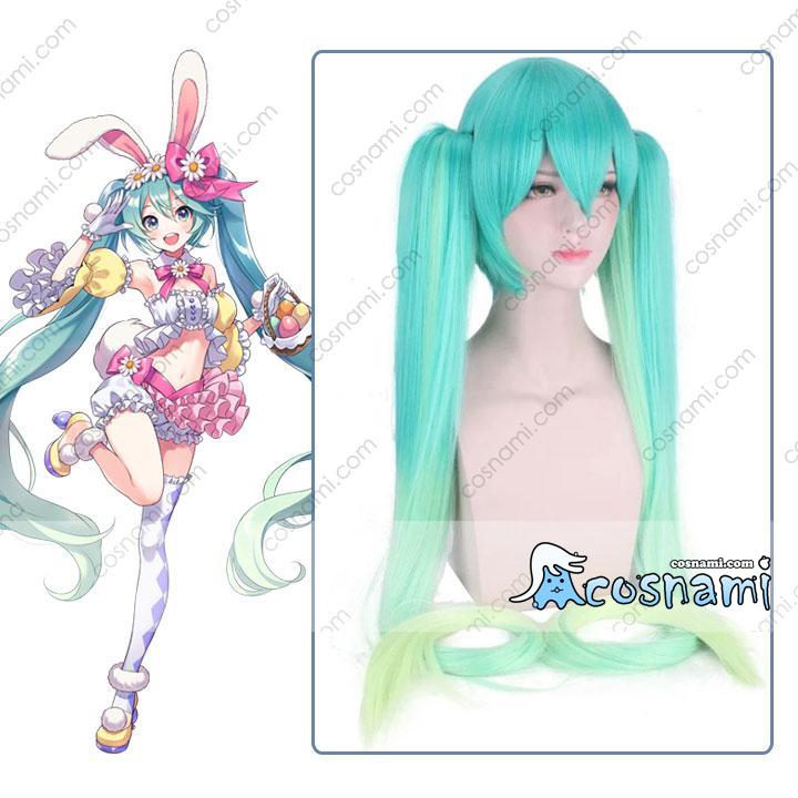 3点おまけ付き】【初音ミク】ウィッグ ACOS製 公式商品 髪飾り フィギュア-