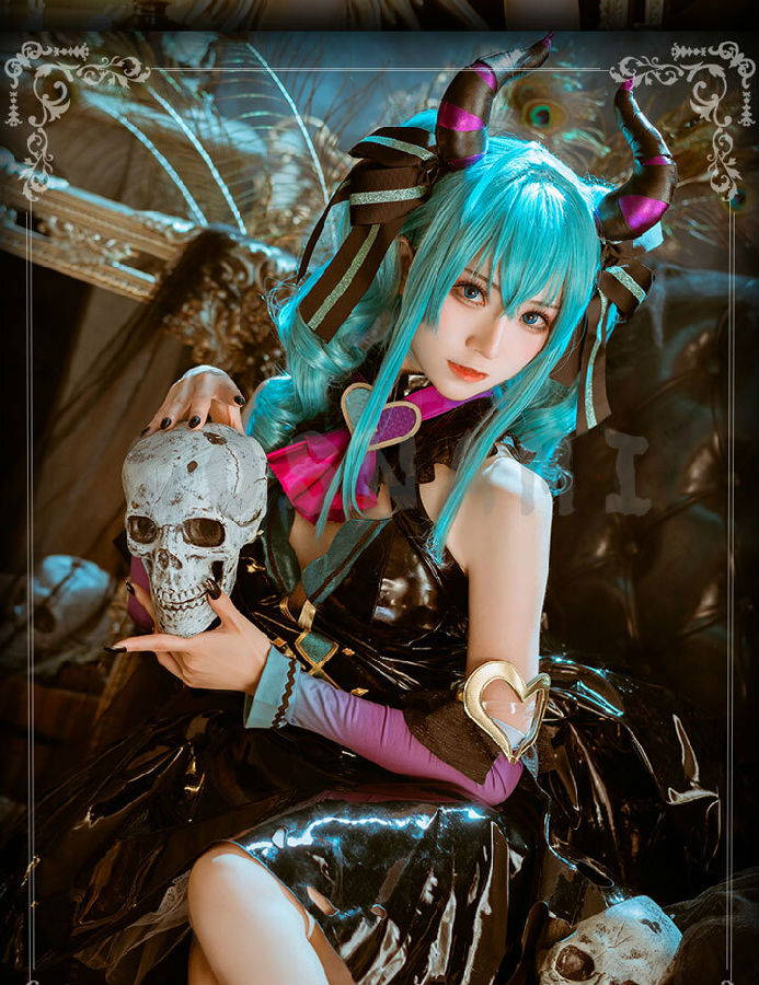 ミク 小悪魔 ヴィランver. Villain Miku コスプレ | ofa.sg